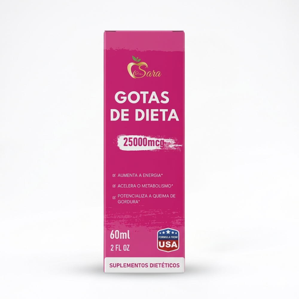 gotas de dieta dra. sara auxiliar no metabolismo (60ml)